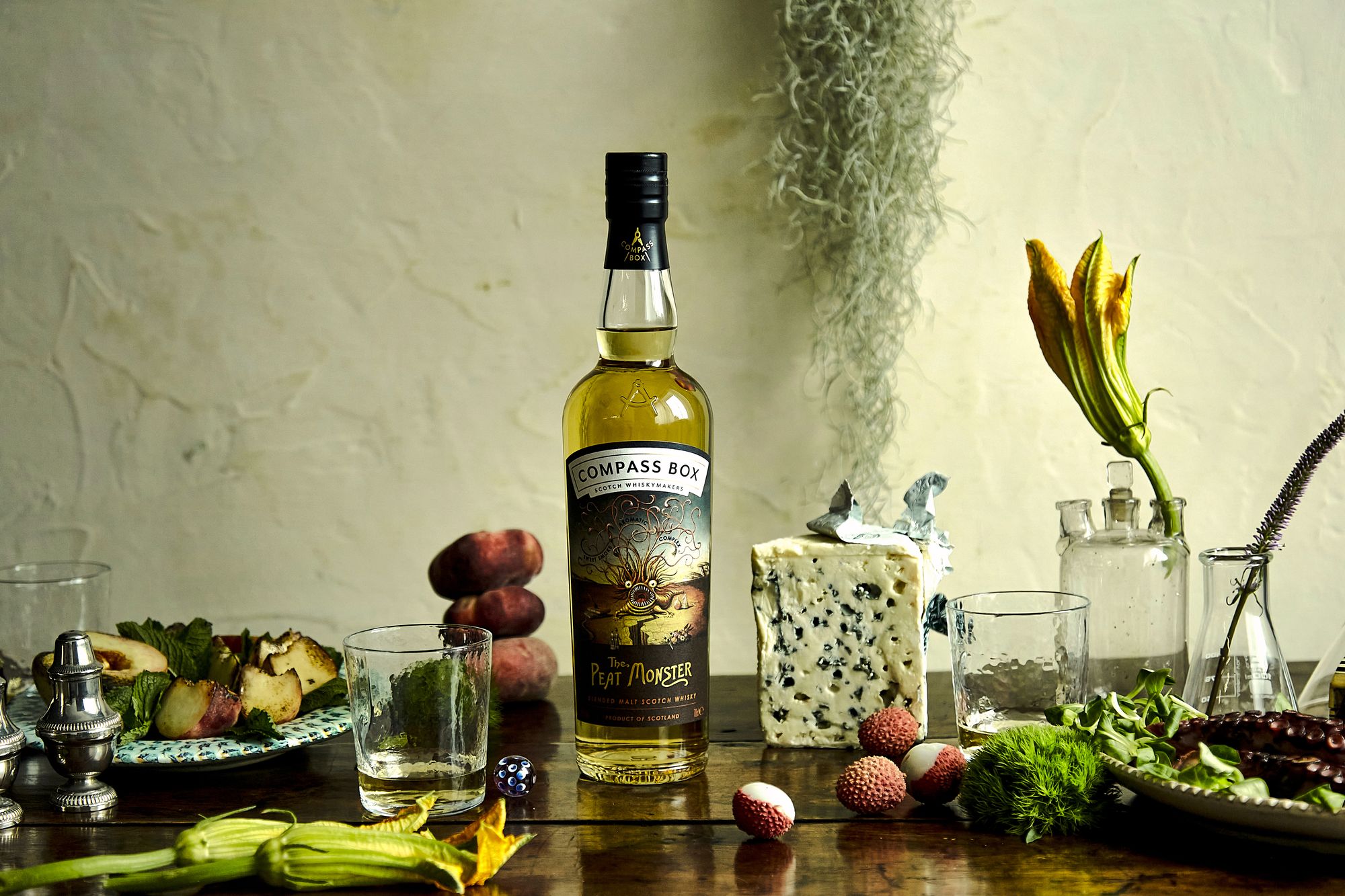 At work today: Compass Box Whisky